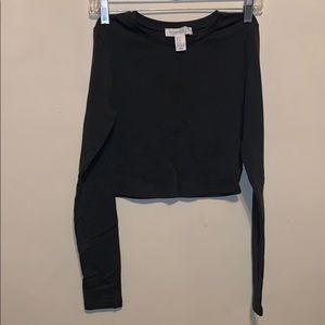 Crop top long sleeve